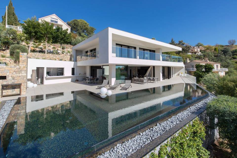 Construction d’une maison villa de type moderne/californien à Cannes