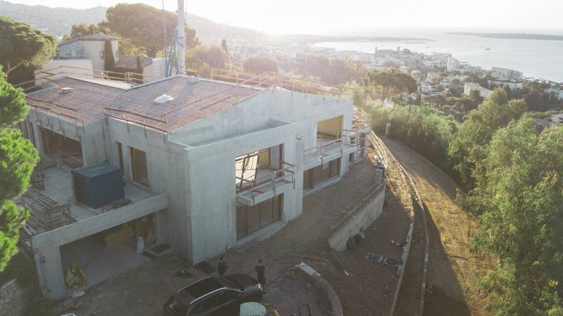 Construction d’une villa contemporaine - 700m2 - Cannes